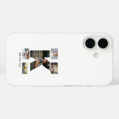 白黒文字Kフォトコラージュ Case-Mate iPhoneケース (裏面 (横))