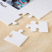 白黒文字Lフォトコラージュ ジグソーパズル (側面)