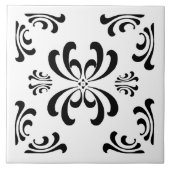 白黒新しいの華麗さのセラミックタイル タイル (正面)