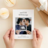 白黒新年恵み妊娠 シーズンカード