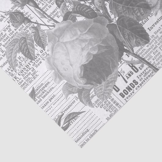 白黒新聞フローラエフェメラ 薄葉紙 (詳細)