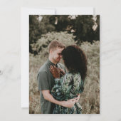 白黒日付シモダンール日付の保存 セーブザデート (裏面)