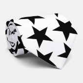 白黒星のタイ ネクタイ (ロール)