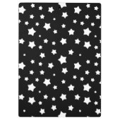 白黒星パターン クリップボード (裏面)