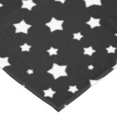 白黒星パターン テーブルクロス (アングル)