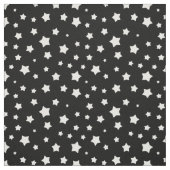 白黒星パターン ファブリック (見本)