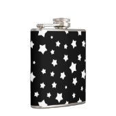 白黒星パターン フラスク (右)
