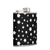 白黒星パターン フラスク (右)