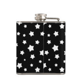 白黒星パターン フラスク (裏面)