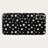 白黒星パターン Case-Mate iPhoneケース (裏面(横))