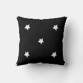白黒星枕 クッション (裏面)