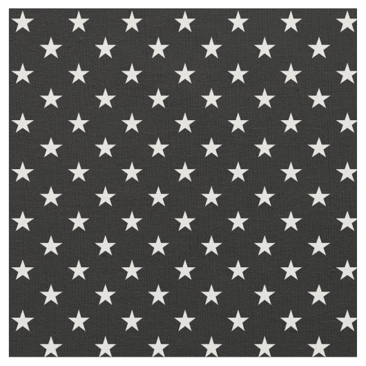 白黒星 ファブリック (クローズアップ)