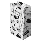 白黒映画の夜パーティー スモールペーパーバッグ (裏面アングル)
