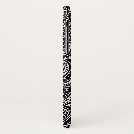 白黒曼荼羅 Case-Mate iPhoneケース (裏面/左)