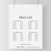 白黒最小フォーマル価格表