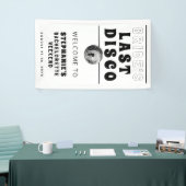 白黒最後のディスコバチェロレッテ週末 横断幕 (トレードショー)