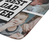 白黒最高のパパエバカスタム写真 カッティングボード (角)