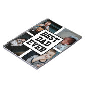 白黒最高のパパエバカスタム写真 ノートブック (左側)