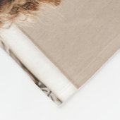 白黒最高のママエバカスタム写真 フリースブランケット (角)