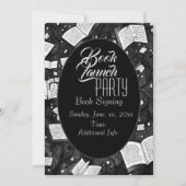 白黒本の発売パーティー 招待状 (正面)