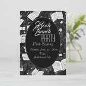白黒本の発売パーティー 招待状 (スタンド正面)