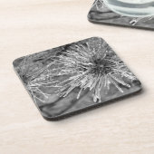 白黒松の葉 コースター (左側)
