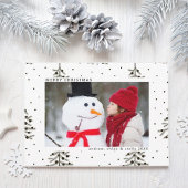 白黒松クリスマスフォト シーズンカード