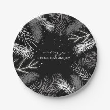 白黒松離れ雪松