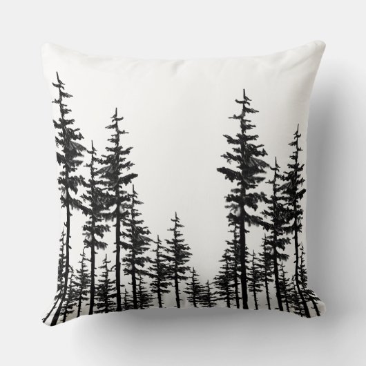 白黒松 クッション (裏面)