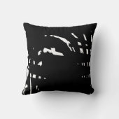 白黒枕 クッション (裏面)