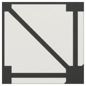 白黒格子模様 ファブリック (クローズアップ)
