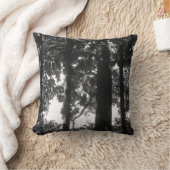 白黒森林 クッション (ブランケット)