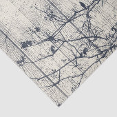 白黒植物モチーフの絵 薄葉紙 (詳細)