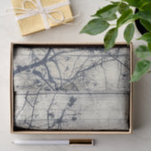 白黒植物モチーフの絵 薄葉紙 (ギフト)