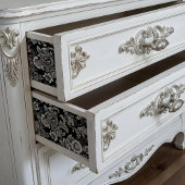 白黒植物用ポスター又はデコページ紙 ポスター