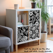 白黒植物用ポスター又はデコページ紙 ポスター