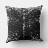 白黒模様プリントクッション クッション (裏面)