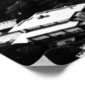 白黒横浜ポスター ポスター (角)