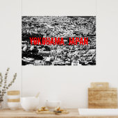 白黒横浜ポスター ポスター (キッチン)