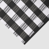 白黒樵の格子縞 薄葉紙 (詳細)