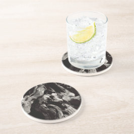 白黒樹皮 コースター