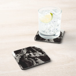 白黒樹皮 コースター