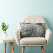 白黒樺の木 ランバークッション (椅子)