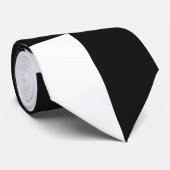 白黒正方形のタイ ネクタイ (ロール)