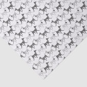 白黒歩く犬 薄葉紙 (詳細)