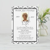 白黒死伝統的の発表 案内状 (スタンド正面)