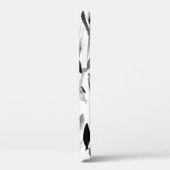 白黒水エレガント色自然葉  Case-Mate iPhoneケース (裏面 / 左)