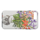 白黒水差しの花 Case-Mate iPhoneケース (裏面(横))