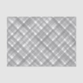 白黒水彩格子模様 薄葉紙 (正面)