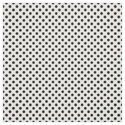 白黒水玉模様パターン ファブリック (見本)